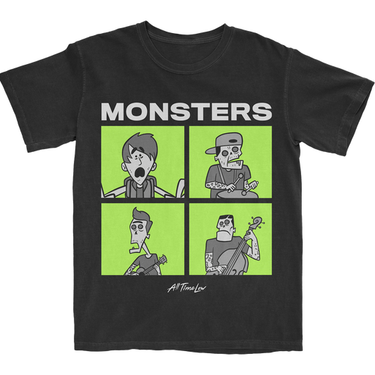 MONSTERS SQUARE T-SHIRT