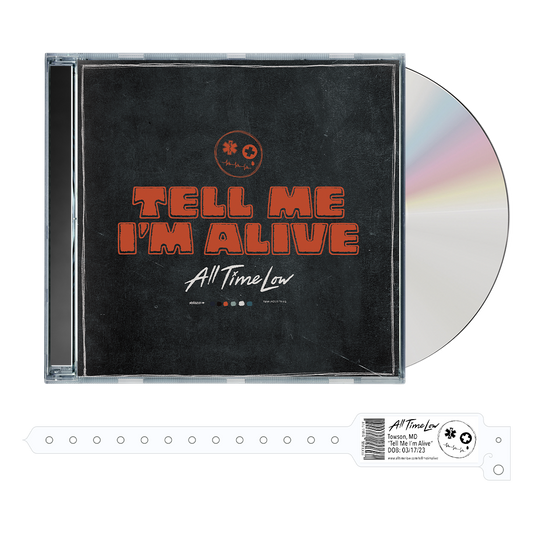 Tell Me I’m Alive CD & Bracelet