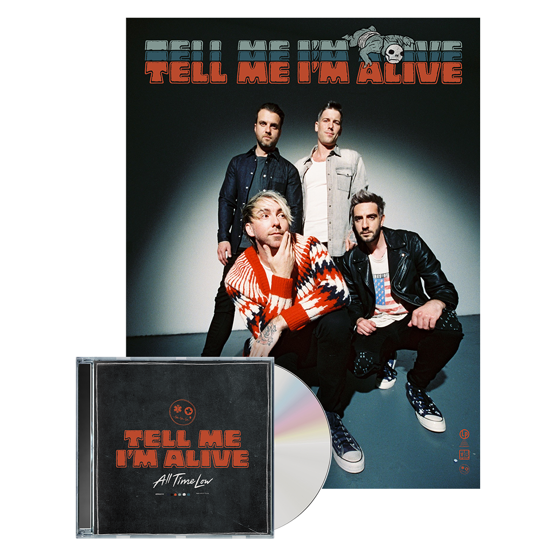 Tell Me I’m Alive CD & Poster