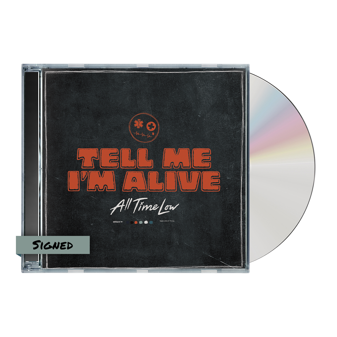 Tell Me I’m Alive Autographed Art Card CD